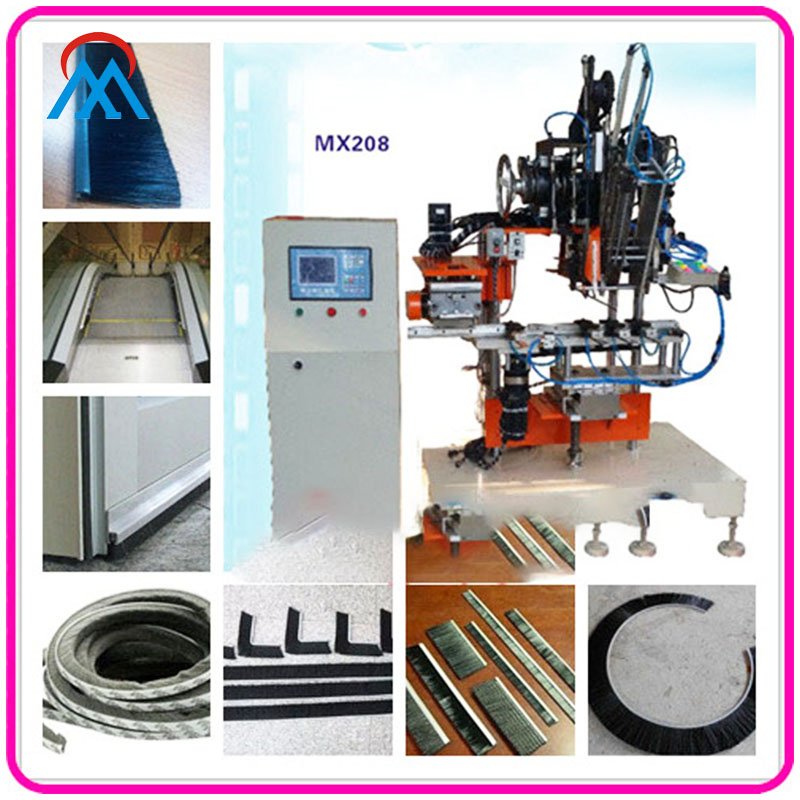 Meixin CNC High Speed 2 Axis Industry Strip Brush 2 Heads Drilling And 1 Head Tufting Machine MX204 Other Brush Machines image22