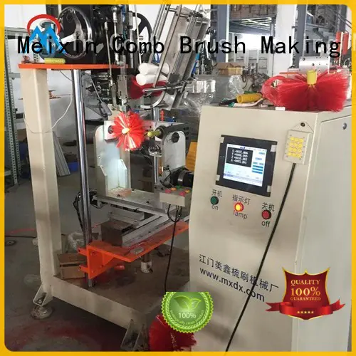 Meixin Breathable 4 Axis Brush Making Machine automatic ceiling bush making