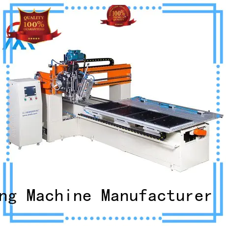 Meixin Brand tufting industrial 2 aixs cloth brush machine