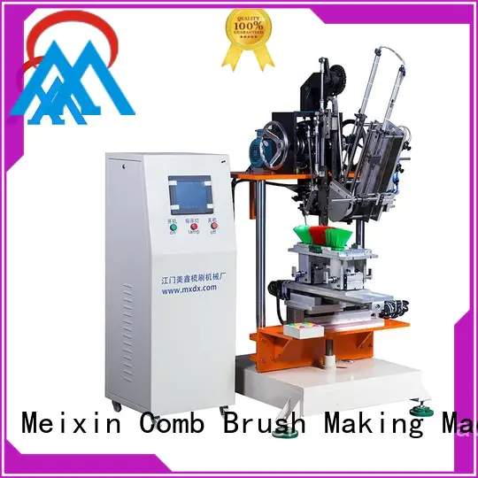 cost effective 2 axis broom machinery three colors brush for floor clean