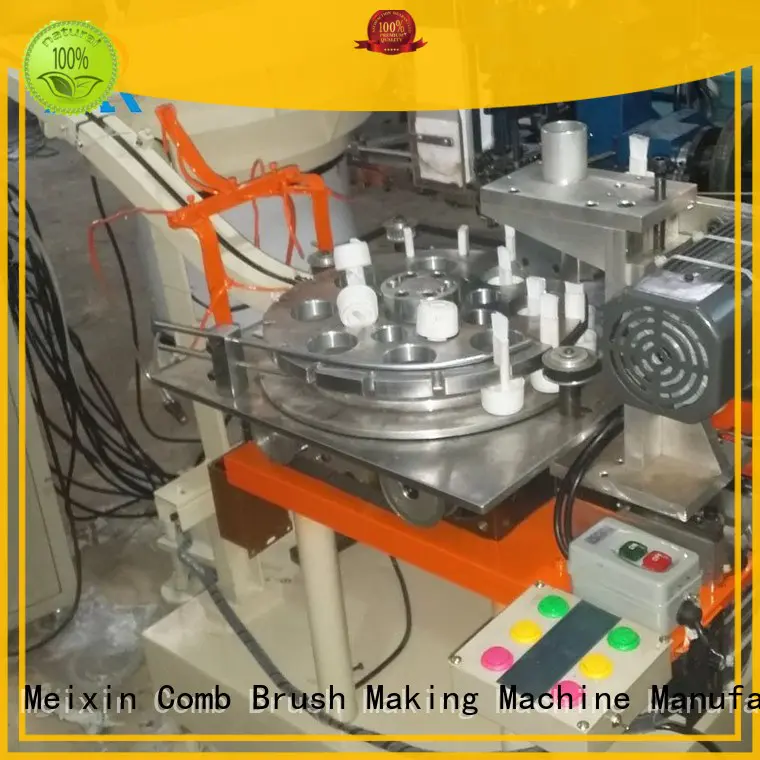 Meixin automatic Plastic Brush Making Machine twisted for no dust broom