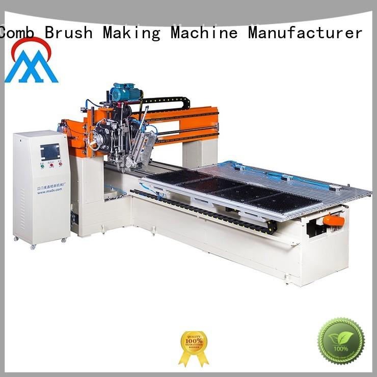 Meixin high volume 2 Axis Brush Making Machine Low noise for factory