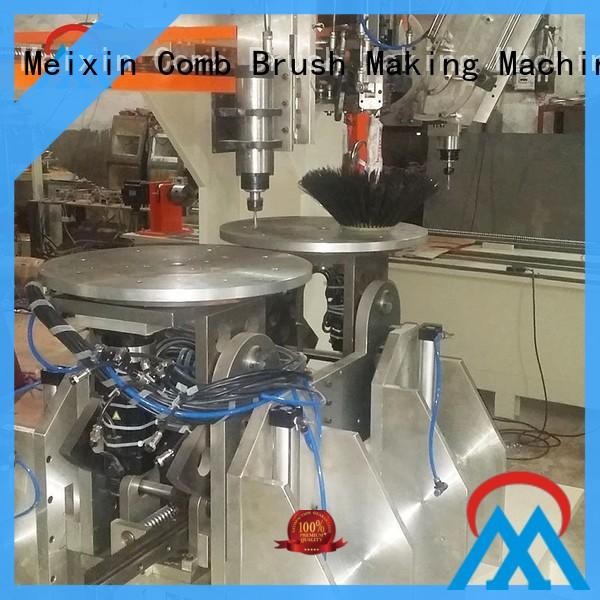 Meixin 5 axis 2 drilling and tufting besom making machine bulk production for factory