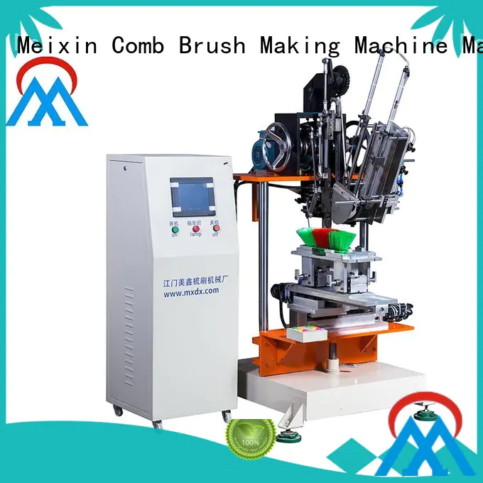 Custom making flat 2 Axis Brush Making Machine Meixin drilling