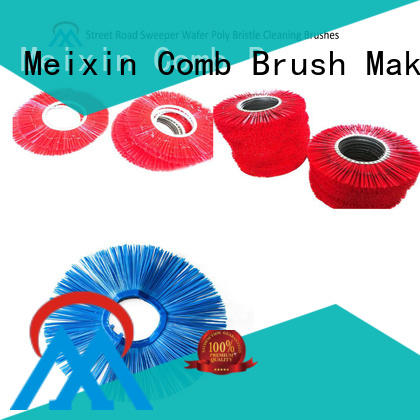 Meixin microfiber wheel brush customized for industrial