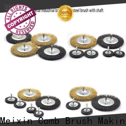 Meixin best alloy wheel brush series for commercial