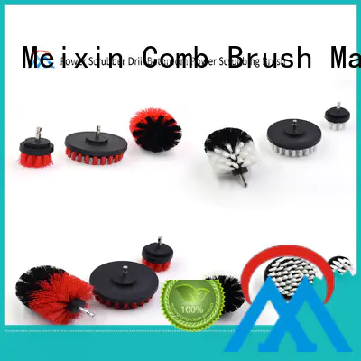 Meixin quality nylon wheel brush customized for factory