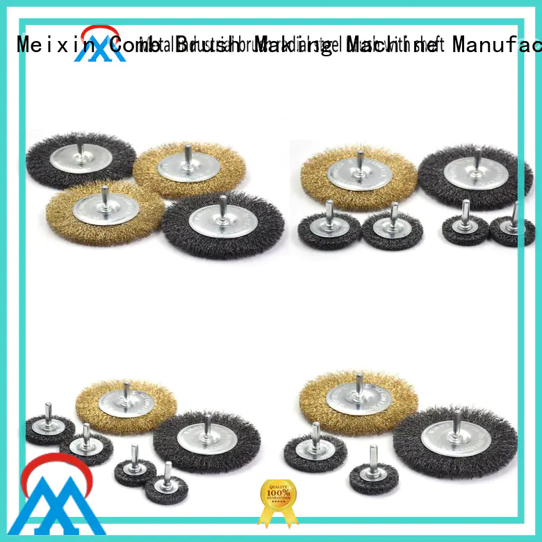 Meixin quality grinder brush wheel customized for commercial
