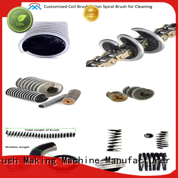 Customized Coil Brush Nylon Spiral Brush for Cleaning