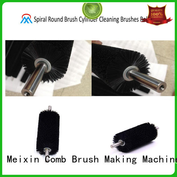Meixin microfiber wheel brush series for industrial