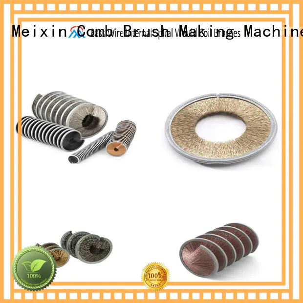 Meixin speed master wheel brush from China for industrial